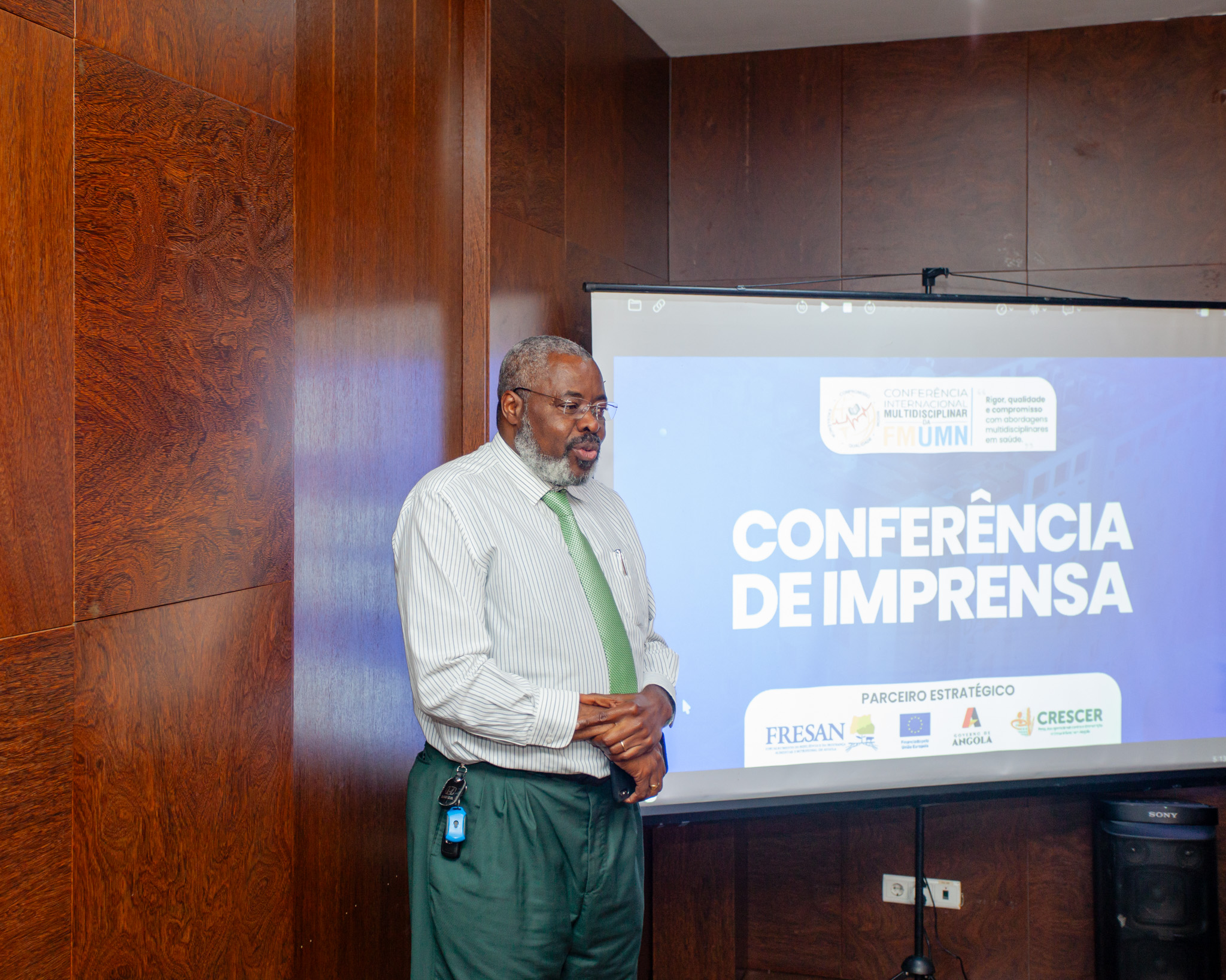 conferência de imprensa